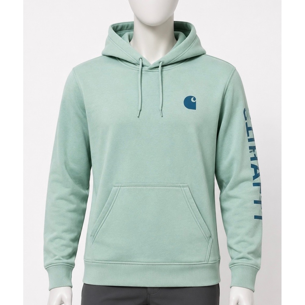 Carhartt Women's Hoodie Relaxed Fit XS New W/Tags Green
